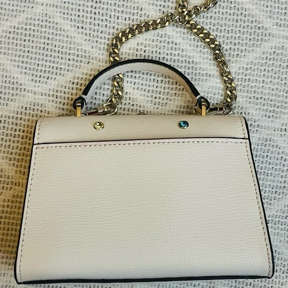 Kate Spade Darcy Micro Satchel Studded Festive Cream with Multicolor Accents - Picture 9 of 11